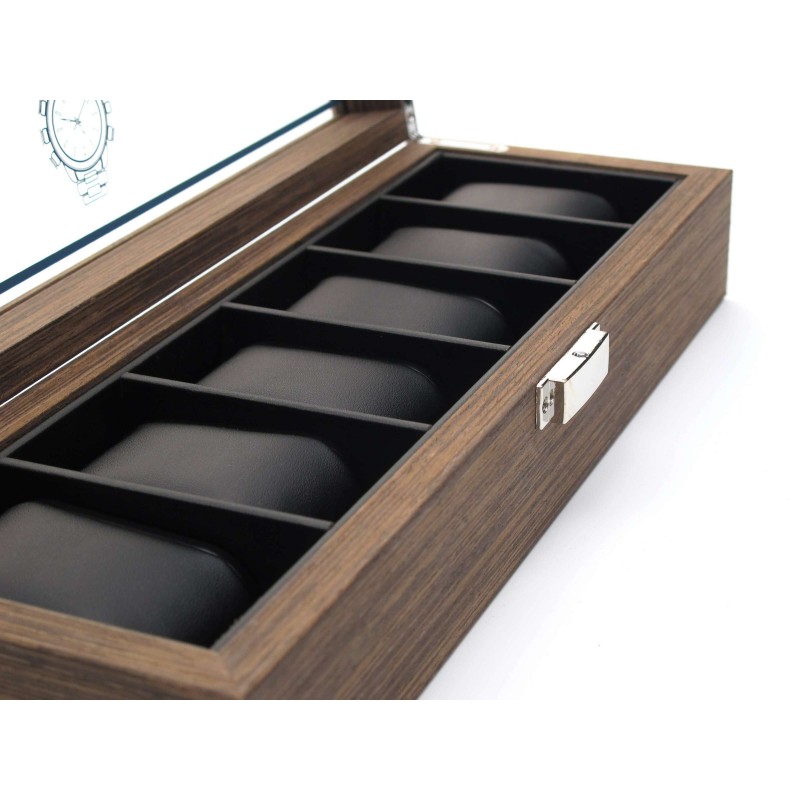 Шкатулка для зберігання годинників Craft 6WB.RSW.BL Коричневий