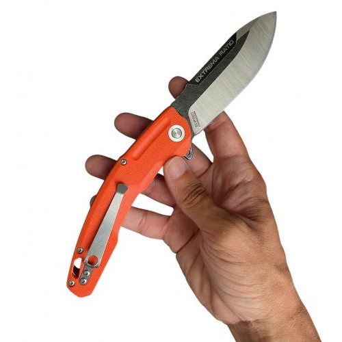 Ніж туристичний Gorillas BBQ 2-2357С 23 см Помаранчевий (KN1049) Ніж туристичний Gorillas BBQ 2-2357С 23 см Помаранчевий (KN1049)