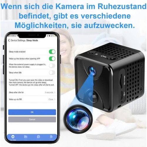 Міні-камера No Brand S6 4G 2.4G Wi-Fi 4K Ultra HD Чорний (2390000027) Міні-камера No Brand S6 4G 2.4G Wi-Fi 4K Ultra HD Чорний (2390000027)