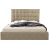 Ліжко BNB Britania Premium 120 х 190 см Simple З додатковою металевою цільнозварною рамою Сірий