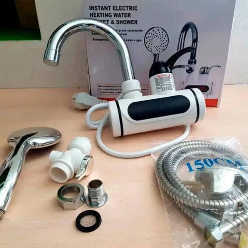 Водонагрівач із душем Instant electric heating Faucet FT002 (бічне підключення) (77-8742)