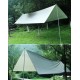Тент туристичний Bluefield із стійками водонепроникний S 3х5 м Хакі світлий (050465)