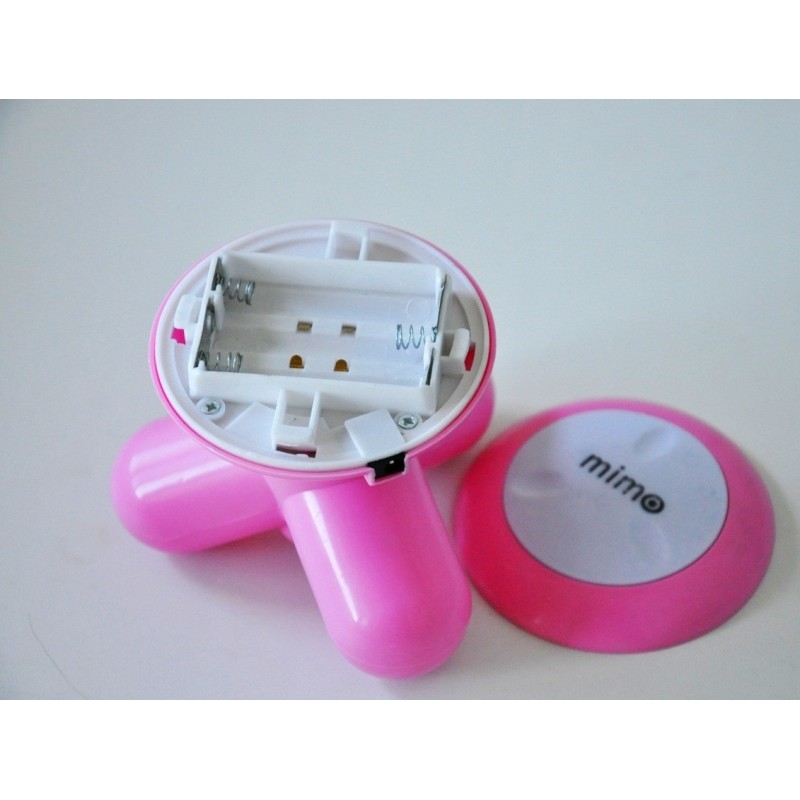 Вібраційний міні масажер Mimo Ручний масажер Рожевий