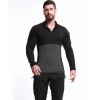 Тактична сорочка Solve Убакс Tactical Combat Shirt XL Black-Grey