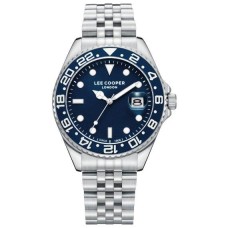 Годинник чоловічий наручний Lee Cooper Daytona Сріблястий (2598178484)