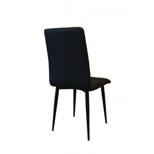 Стілець Max's furniture Мічіган 02 Чорний/Чорний Стілець Max's furniture Мічіган 02 Чорний/Чорний