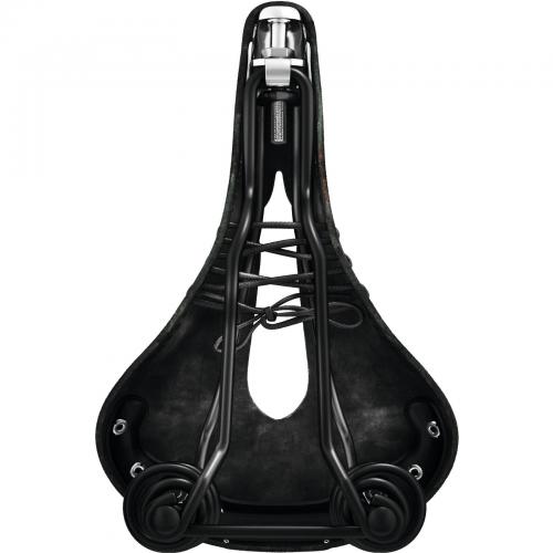 Сідло велосипедне Brooks Flyer Carved 275х175 мм Чорний (1007-008706) Сідло велосипедне Brooks Flyer Carved 275х175 мм Чорний (1007-008706)