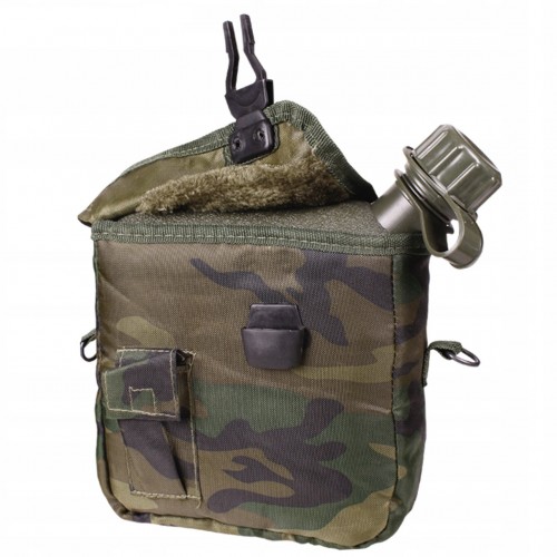 Буклак для води Mil-Tec US ARMY 2QT 2 л Камуфляж 14510020 Буклак для води Mil-Tec US ARMY 2QT 2 л Камуфляж 14510020