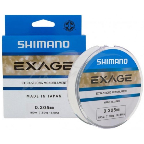 Лісочка Shimano Exage 150m 0.405mm 12.9kg/28lb (2266-75-42) Лісочка Shimano Exage 150m 0.405mm 12.9kg/28lb (2266-75-42)