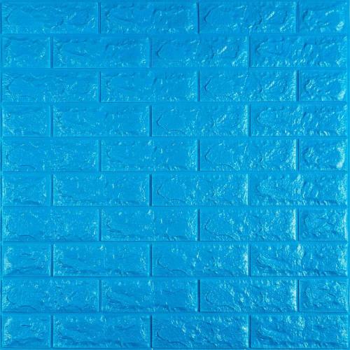 3D панель самоклеюча цегла Синій 700x770x7мм (003-7) Sticker Wall SW-00000060 3D панель самоклеюча цегла Синій 700x770x7мм (003-7) Sticker Wall SW-00000060