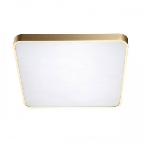 Стельовий світильник Zumaline Sierra 50x50x5.8 см Золотистий (Zu12100005-GD) Стельовий світильник Zumaline Sierra 50x50x5.8 см Золотистий (Zu12100005-GD)