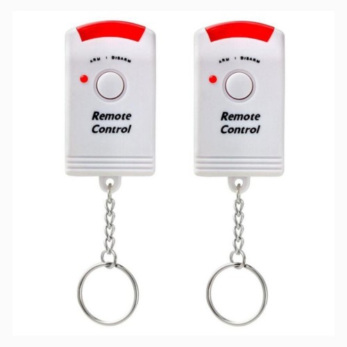 Автономна сенсорна сигналізація Remote Control 105/0944 з датчиком руху + 2 брелоки Біла