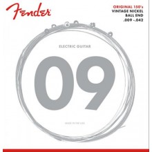 Струни для електрогітари Fender 150L Pure Nickel Wound Light Electric Guitar Strings 9/42