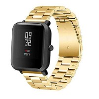 Ремінець BeWatch 20 мм сталевий браслет для Xiaomi Amazfit Bi /GTS/GTR 42 мм Gold (1110428) Ремінець BeWatch 20 мм сталевий браслет для Xiaomi Amazfit Bi /GTS/GTR 42 мм Gold (1110428)