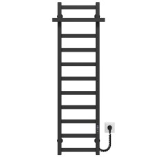 Рушникосушарка електрична Nicolе П11 400х1200 Deffi Чорний JD04 (A.NI.120.40.11.E.B.R.2)