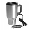 Автомобільна термочашка Electric Mug з підігрівом 400 мл Срібляста (EM535)