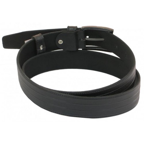 Шкіряний ремінь Skipper 110-130 x 3.3 см Чорний (1059-33) Шкіряний ремінь Skipper 110-130 x 3.3 см Чорний (1059-33)