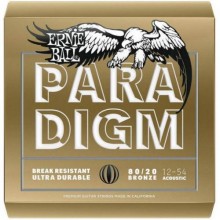 Струни для акустичної гітари Ernie Ball 2086 Paradigm Medium-Light Acoustic 80/20 Bronze 12/54