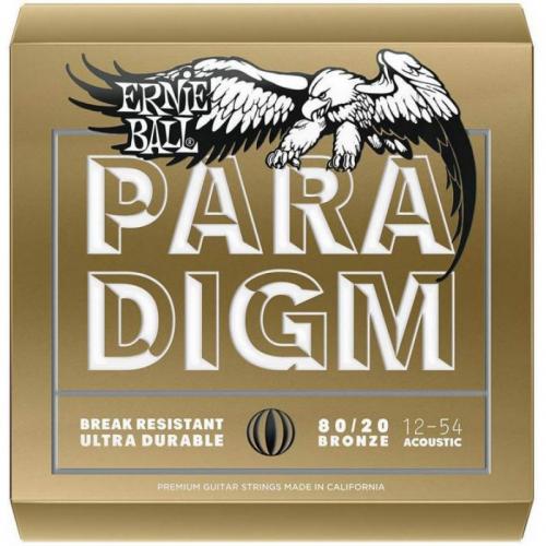 Струни для акустичної гітари Ernie Ball 2086 Paradigm Medium-Light Acoustic 80/20 Bronze 12/54 Струни для акустичної гітари Ernie Ball 2086 Paradigm Medium-Light Acoustic 80/20 Bronze 12/54