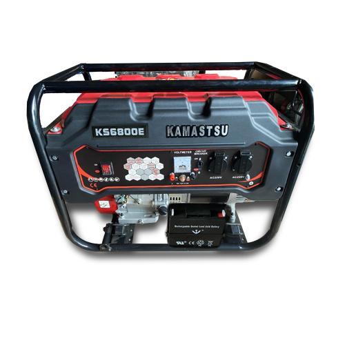 Бензиновый генератор Kamastsu KS6800E максимальная мощность 5 кВт