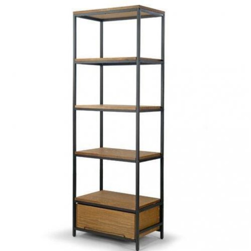 Стелаж для зберігання в стилі Loft NS-1844 1780x600x350 мм Черный