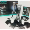 Машинка для стрижки волосся VGR V049 акумуляторна Чорна (301071)