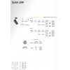 Трековий світильник Ideal Lux QUICK 222622