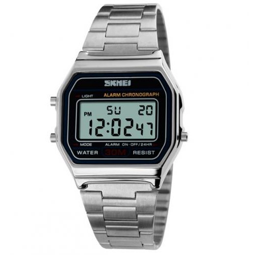 Наручний годинник чоловічий Skmei Popular Silver 1123S Сріблястий (1550) Наручний годинник чоловічий Skmei Popular Silver 1123S Сріблястий (1550)