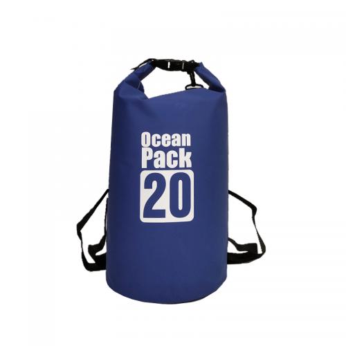 Водонепроникна сумка гермомішок рюкзак з шлейкою на плече Ocean Pack 20 л Blue (5535821539) Водонепроникна сумка гермомішок рюкзак з шлейкою на плече Ocean Pack 20 л Blue (5535821539)