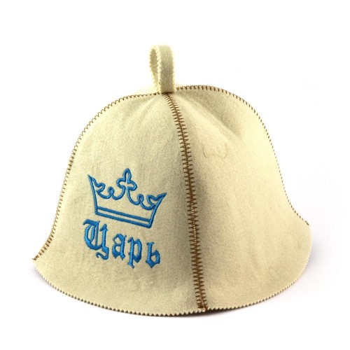 Банна шапка Luxyart Цар Білий (LA-377) в інтернет супермаркеті PbayMarket!