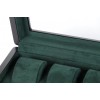 Скринька для зберігання годинників Salvadore WB/3420/8.BL-GN 320х245х87 мм Чорно-зелений