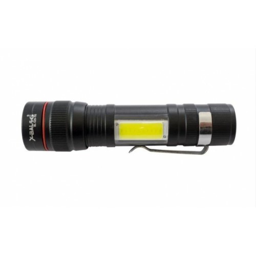 Ручний ліхтарик X-Balog BL-520 T6+COB USB Black (3_03149) Ручний ліхтарик X-Balog BL-520 T6+COB USB Black (3_03149)