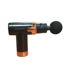 М'язовий ударний масажер Fascial GUN JY-760 4 насадки Чорний 30151367Е