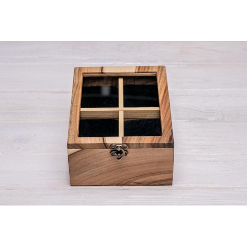 Бокс для наручного годинника ecoWalnut 8.2х18х14.1 см Бокс для наручного годинника ecoWalnut 8.2х18х14.1 см