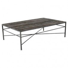 Кавовий журнальний столик у стилі Loft NS-596 380x1300x650 мм Черный