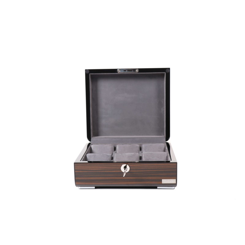 Скринька для зберігання годинників Salvadore WB/2432/6.EB Коричневий