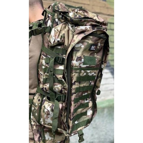 Рюкзак тактичний No Brand 9.11 65 л Камуфляж (1651146928) Рюкзак тактичний No Brand 9.11 65 л Камуфляж (1651146928)
