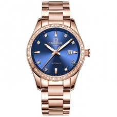 Годинник жіночий механічний класичний Carnival Maldives Золотистий