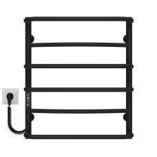 Рушникосушарка електрична Аквамікс П6 500х600 Deffi Чорний JD03 (C.AM.60.50.6.E.B.L.1)