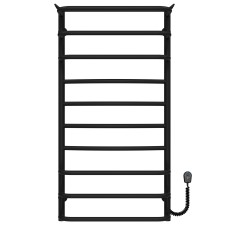 Рушникосушарка електрична Юність П10 500х1000 Deffi Чорний EF16 (C.YU.100.50.10.E.B.R.5)