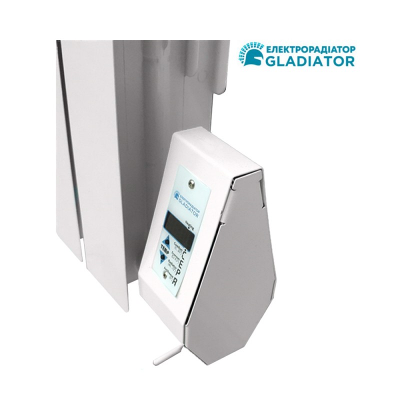 Електрорадіатор Gladiator 8T (8 секцій) стандарт 500/80 программатор 0 65кВт
