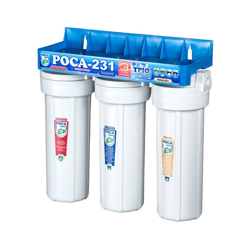 Проточний фільтр Роса 231 для твердої води (231)