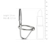 Уретральний стимулятор Sinner Gear Unbendable – Sperm Stopper Hollow Ring, 2 кільця (2,5 см та 3 см)