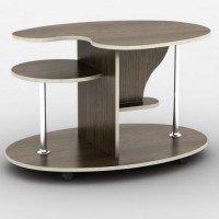 Журнальний столик Тиса Мебель Нептун Венге 55x60x90 см Журнальний столик Тиса Мебель Нептун Венге 55x60x90 см