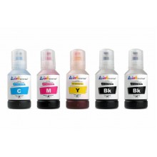 Комплект світлостійкого чорнила INKSYSTEM Epson L 127 мл 5 шт Різнокольоровий (18858)