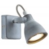 Бра Candellux Ash 16x11 см Сірий (91-64394)