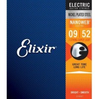 Струни для електрогітари Elixir 12007 Nanoweb Nickel Plated Steel 7-String Super Light 9/52 Струни для електрогітари Elixir 12007 Nanoweb Nickel Plated Steel 7-String Super Light 9/52