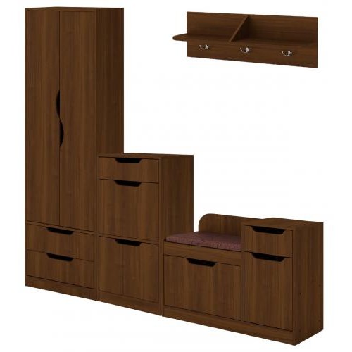 Передпокій Фаїна А2 Компанит Горіх екко (komA10) Передпокій Фаїна А2 Компанит Горіх екко (komA10)