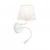 Бра TK Lighting Maja 40x19 см Білий (TK10080)