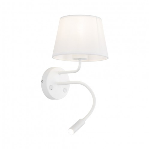 Бра TK Lighting Maja 40x19 см Білий (TK10080)